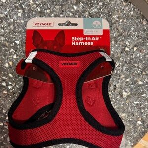 Voyager Red Step-In Air Dog HarnessSize Small